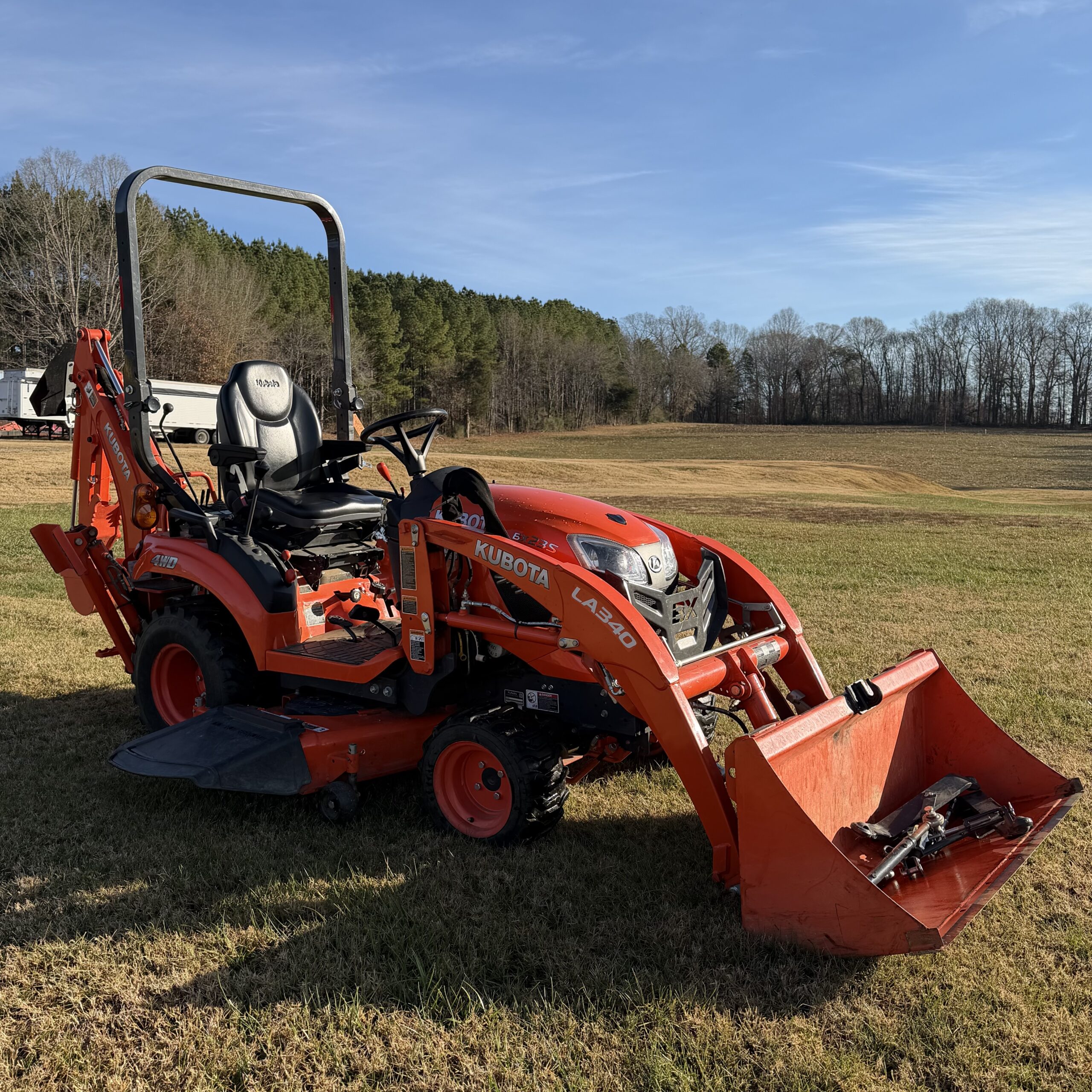 2020 Kubota BX23S Tractor Loader Backhoe
