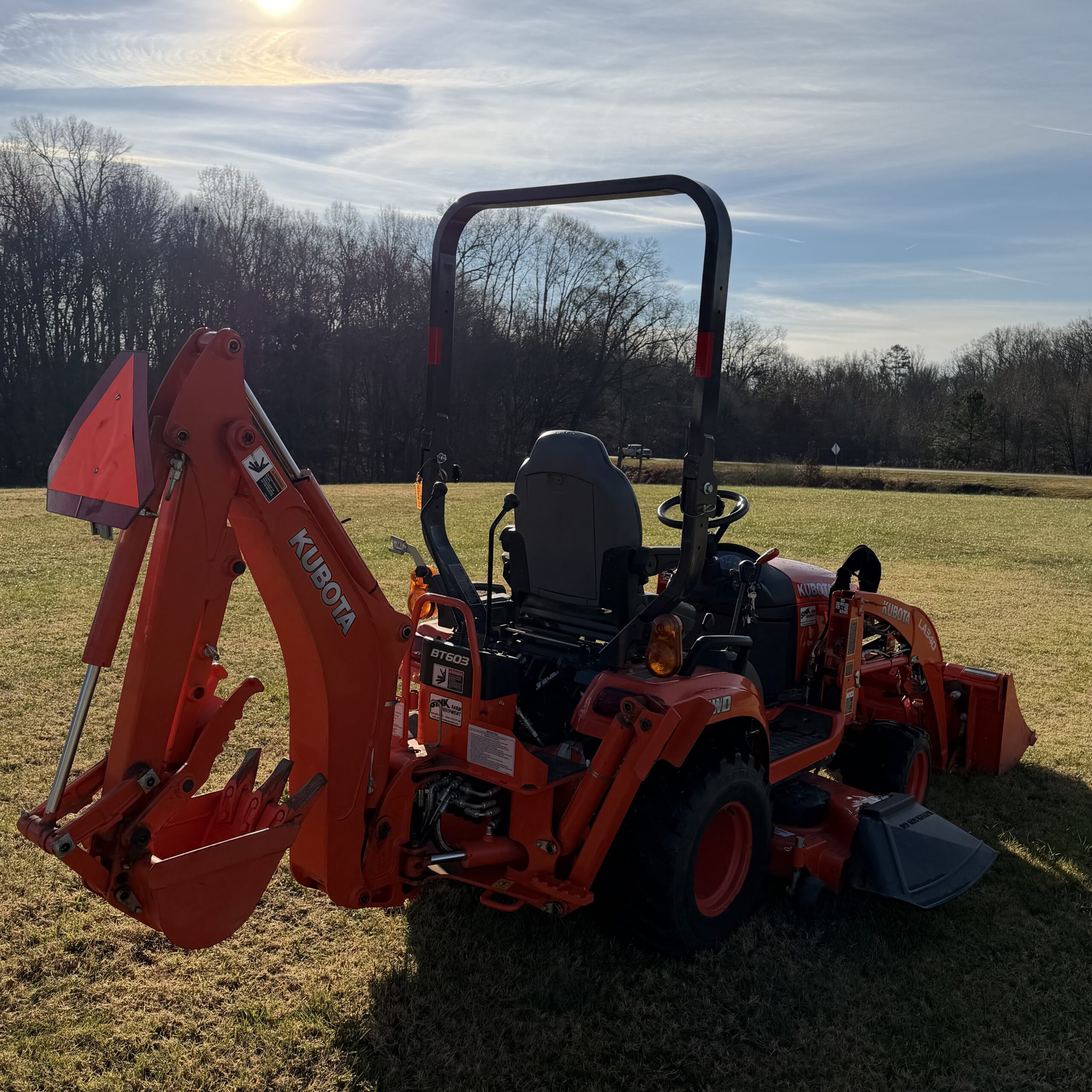2020 Kubota BX23S Tractor Loader Backhoe