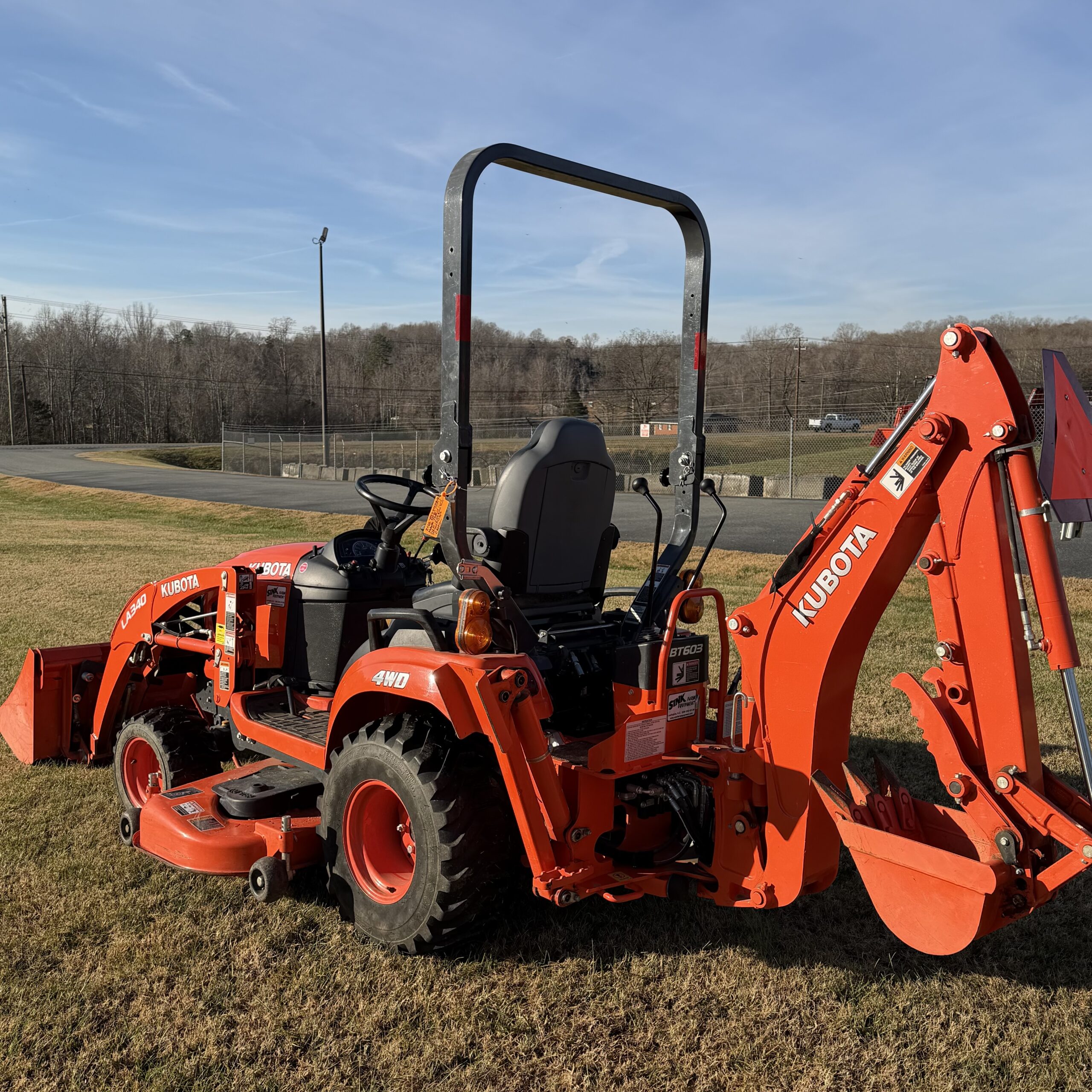 2020 Kubota BX23S Tractor Loader Backhoe